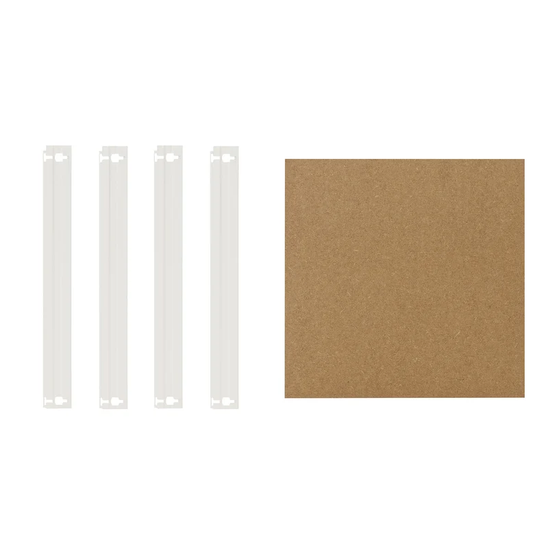 shelfplaza HOME Fachboden-Set 45x45 cm weiß