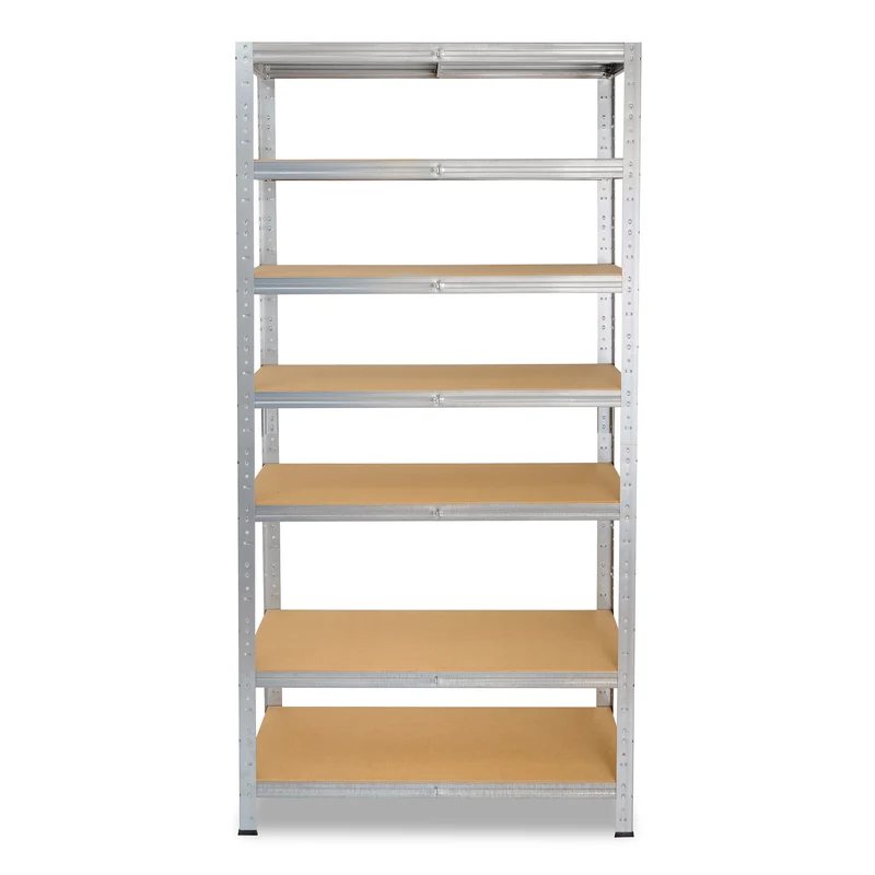 shelfplaza HOME Schwerlastregal 230x40x45 cm verzinkt mit 7 Böden