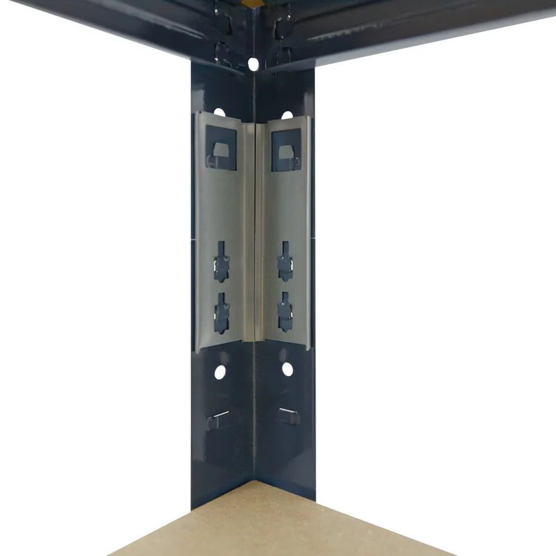 shelfplaza HOME Schwerlastregal 200x70x60 cm blau mit 6 Böden