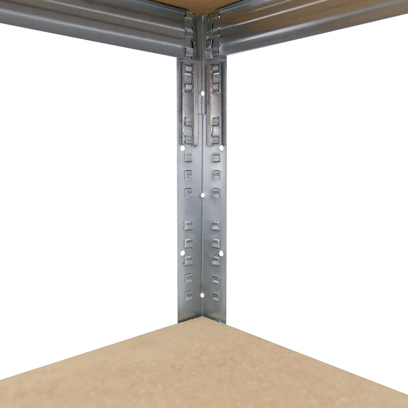 shelfplaza PRO Schwerlastregal 180x90x50 cm verzinkt mit 5 Böden