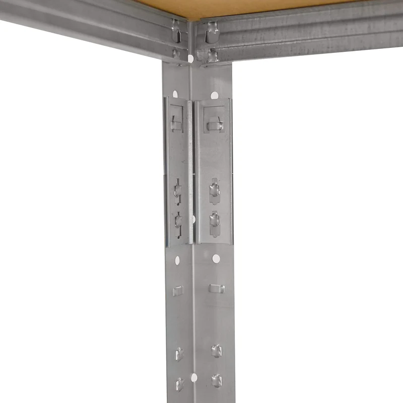 shelfplaza HOME Schwerlastregal 200x120x60 cm verzinkt mit 7 Böden