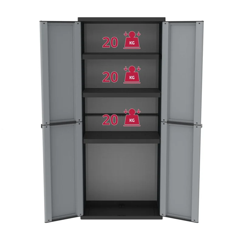 Set: Universalschrank "Joker" mit 3 Böden + Beistellschrank "Joker" mit 1 Boden