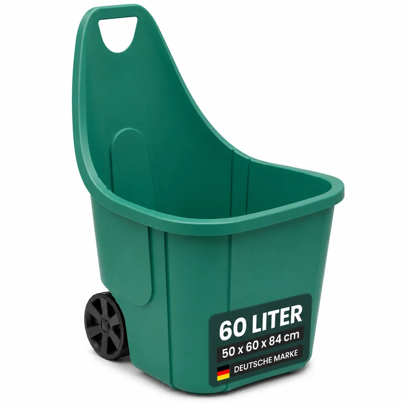 Gartenkarre 60 Liter, neu (Farbe wählbar)