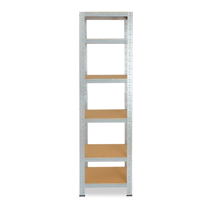 shelfplaza HOME Schwerlastregal 180x60x60 cm verzinkt mit 6 Böden