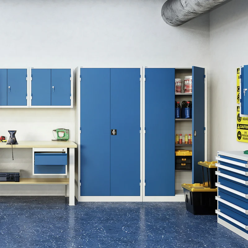 Werkstatt- & Schwerlastschrank – 1000 x 600 – inkl. 4 verzinkten FB