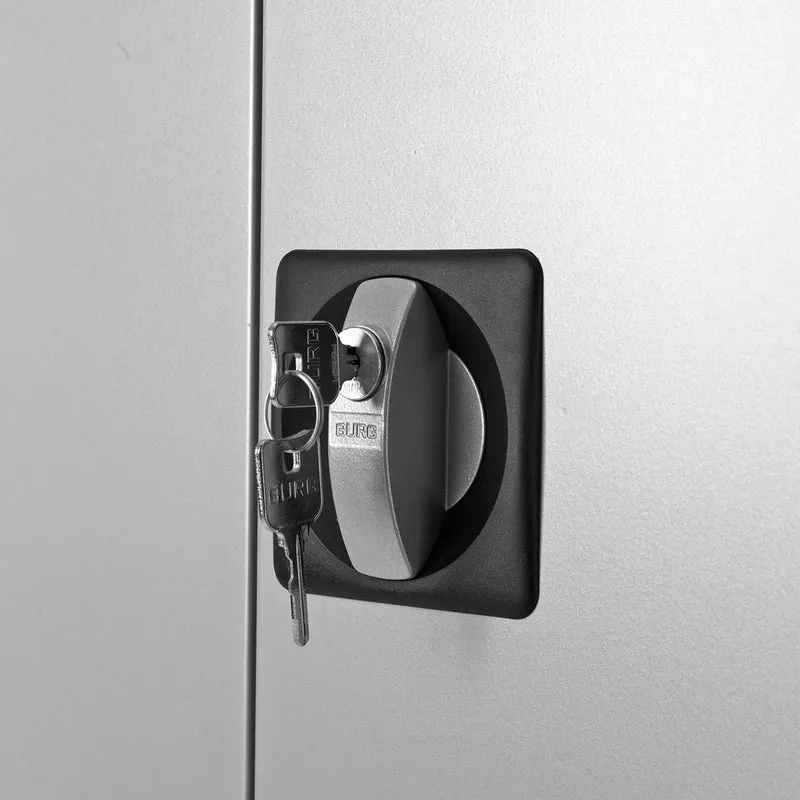 Werkzeugschrank – 920 x 600 (5 OH) – Korpus in Lichtgrau