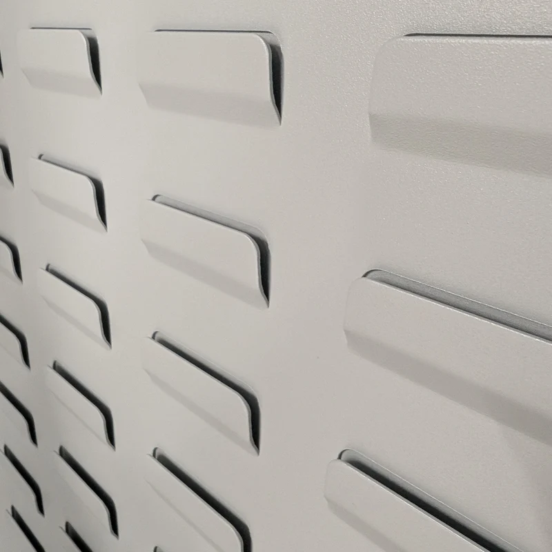 Werkstattschrank mit Lochwand für Kleinteil-Boxen