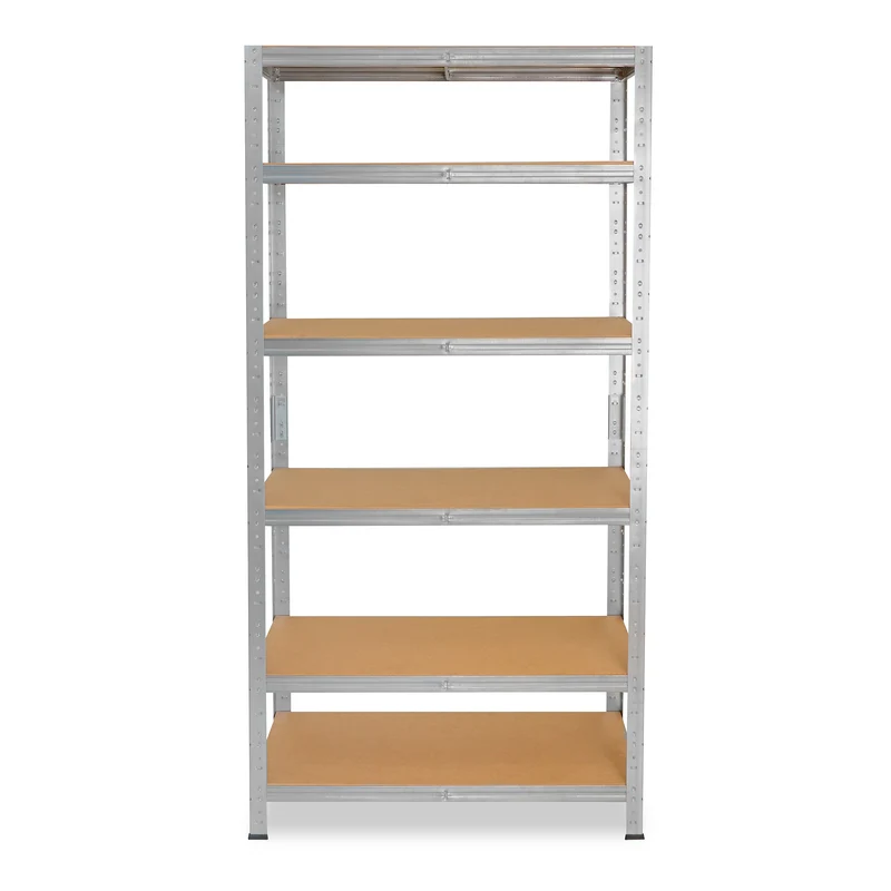 shelfplaza HOME Schwerlastregal 230x120x40 cm verzinkt mit 6 Böden