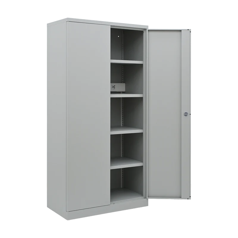 Stahl-Steckdosenschrank für Akkugeräte | 920 × 500 × 1960 mm | 4/8 Steckdosen