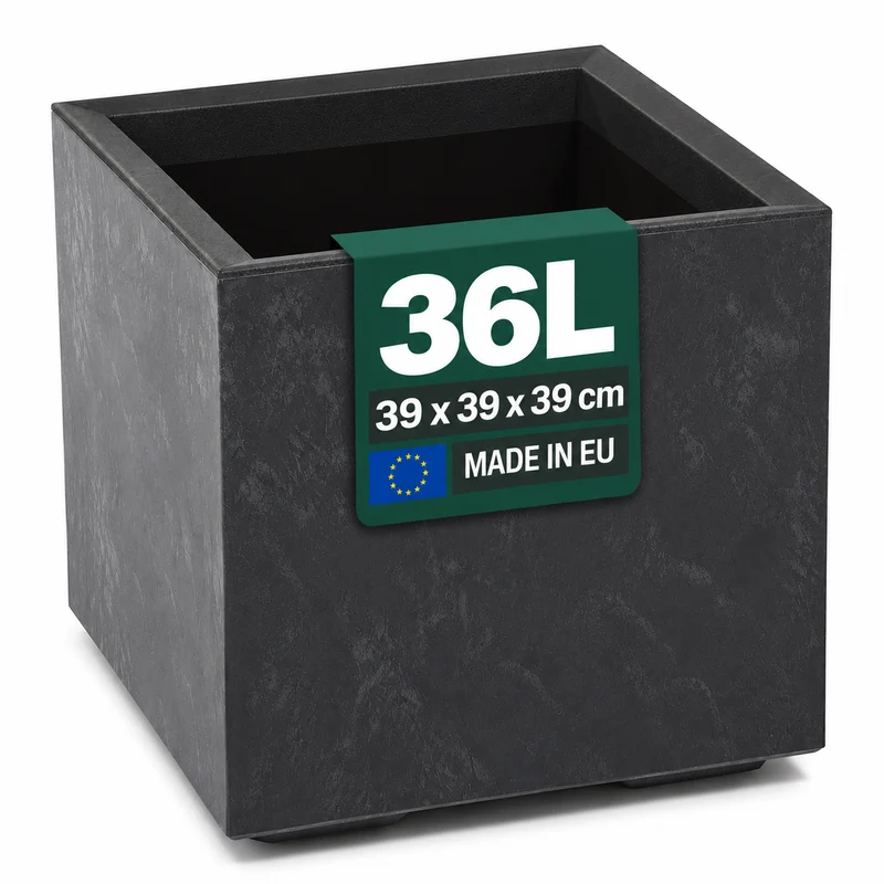 XL Pflanzkasten "Karo" in verschiedenen Farben und Größen (Farbe/Größe wählbar)