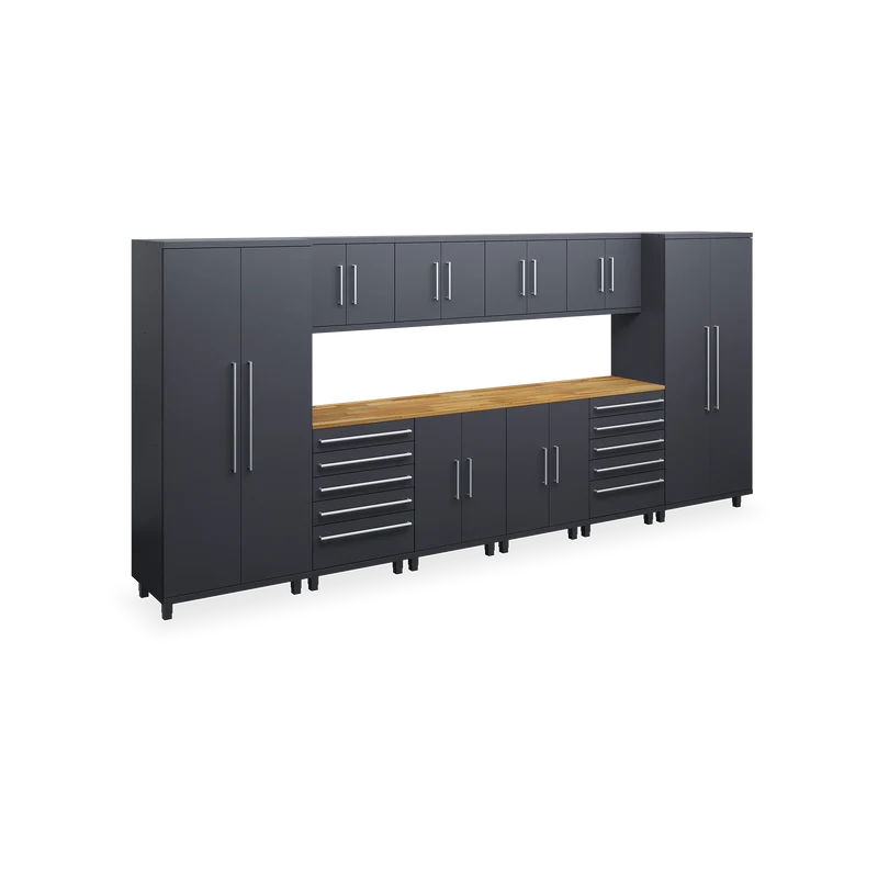 Prestige-Set 9 – Profi-Werkstattschränke – 4674 x 610 x 2032 mm