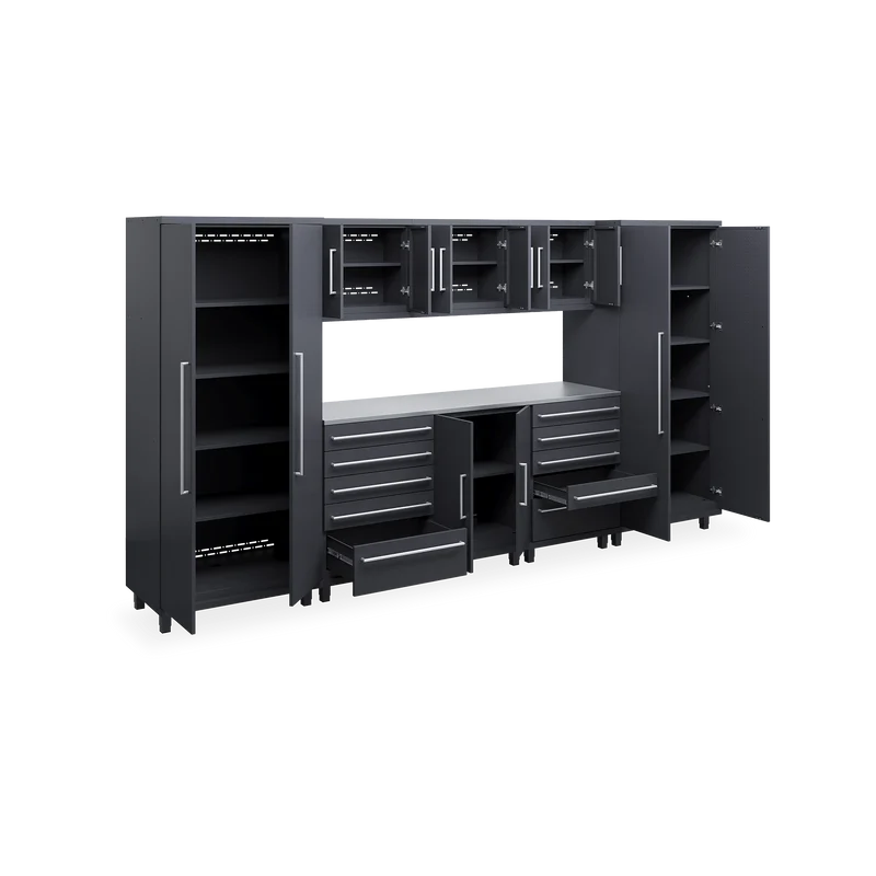 Prestige-Set 6 – Profi-Werkstattschränke – 3963 x 610 x 2032 mm