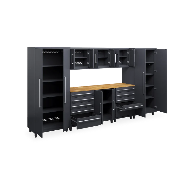 Prestige-Set 6 – Profi-Werkstattschränke – 3963 x 610 x 2032 mm