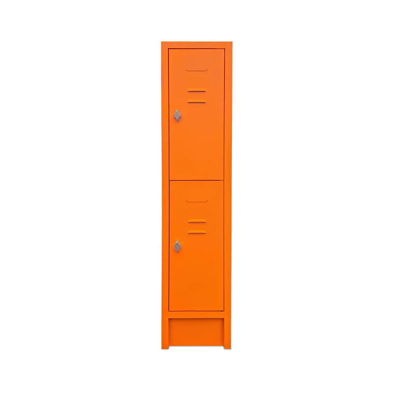 Kindergarten-Fächerspinde (1-Abteil je 2-Fächer) 1400 mm höhe