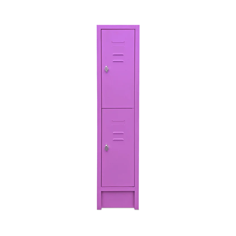 Kindergarten-Fächerspinde (1-Abteil je 2-Fächer) 1400 mm höhe