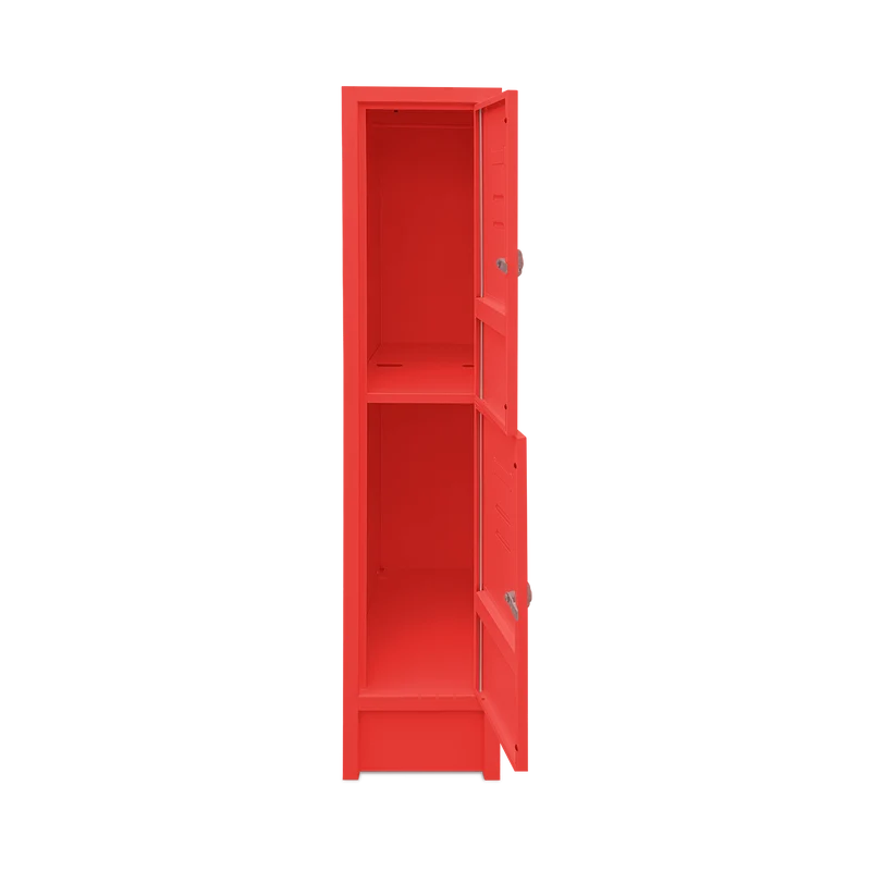 Kindergarten-Fächerspinde (1-Abteil je 2-Fächer) 1400 mm höhe