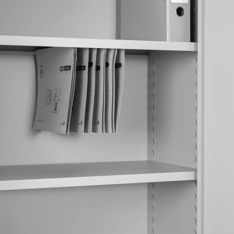 Aktenschrank SET- 2 in 1 – Lichtgrau / Lichtgrau