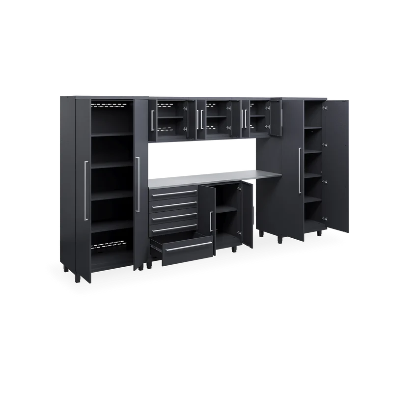 Prestige-Set 5 – Profi-Werkstattschränke – 3963 x 610 x 2032 mm