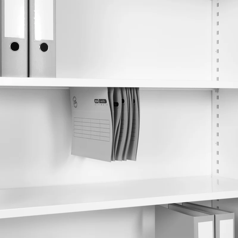 Stahl-Rollladenschrank (1,5 OH) – Korpus in Signalweiß