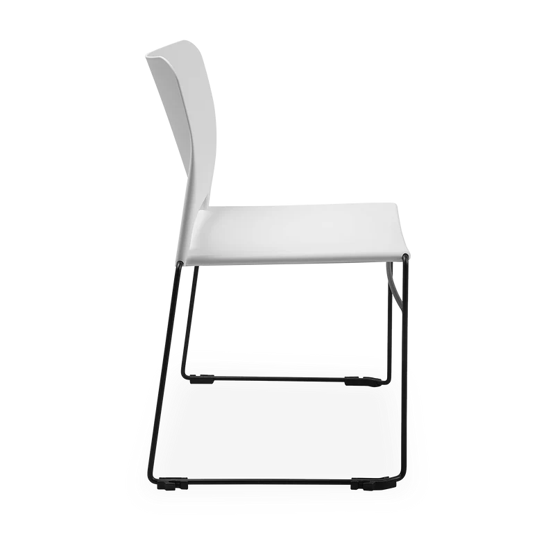 Schalenstuhl (Design) – Kunststoffschale stapelbar