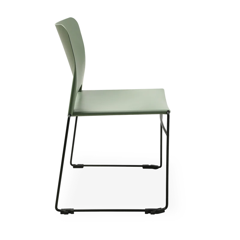 Schalenstuhl (Design) – Kunststoffschale stapelbar