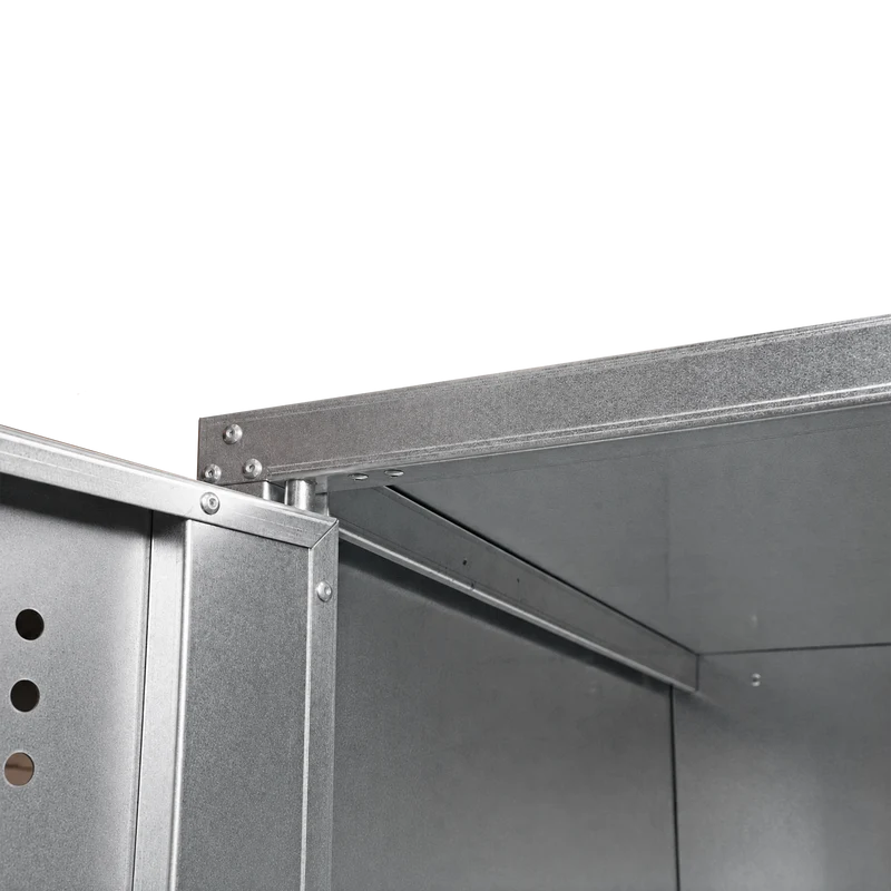 Propangasflaschenschrank – 840 x 690 x 1500 mm – verzinkt