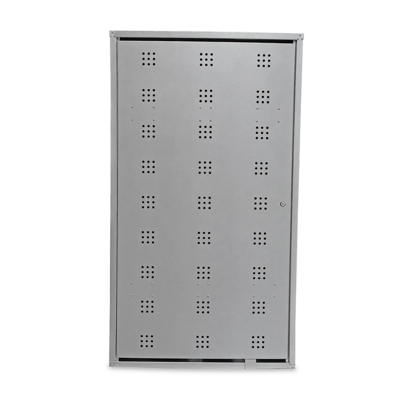 Propangasflaschenschrank – 840 x 690 x 1500 mm – verzinkt
