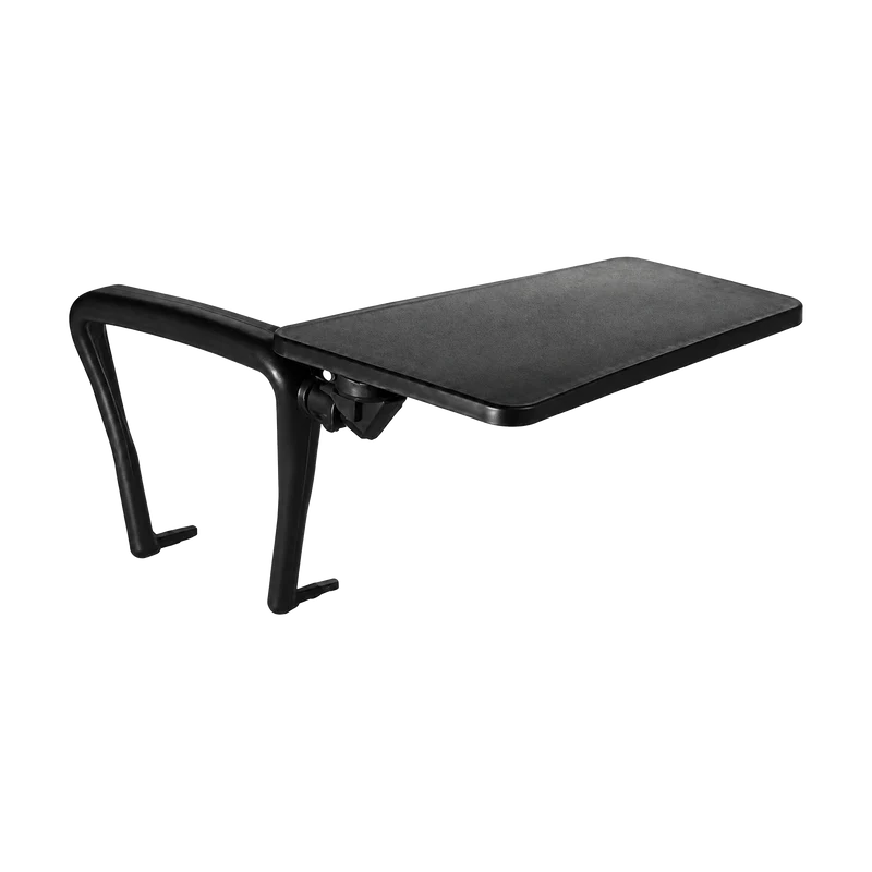 Tablar mit Armlehne (klappbar) – Schwarz