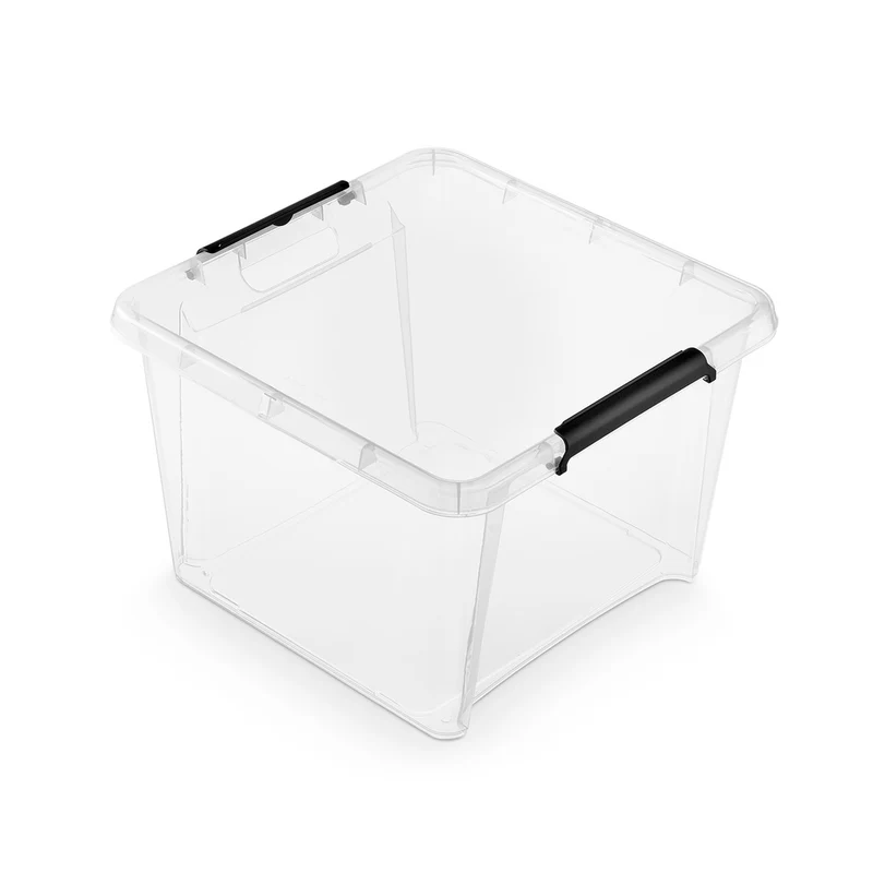 Aufbewahrungsbox 'Simple Store' 25 Liter Transparent (Set wählbar)
