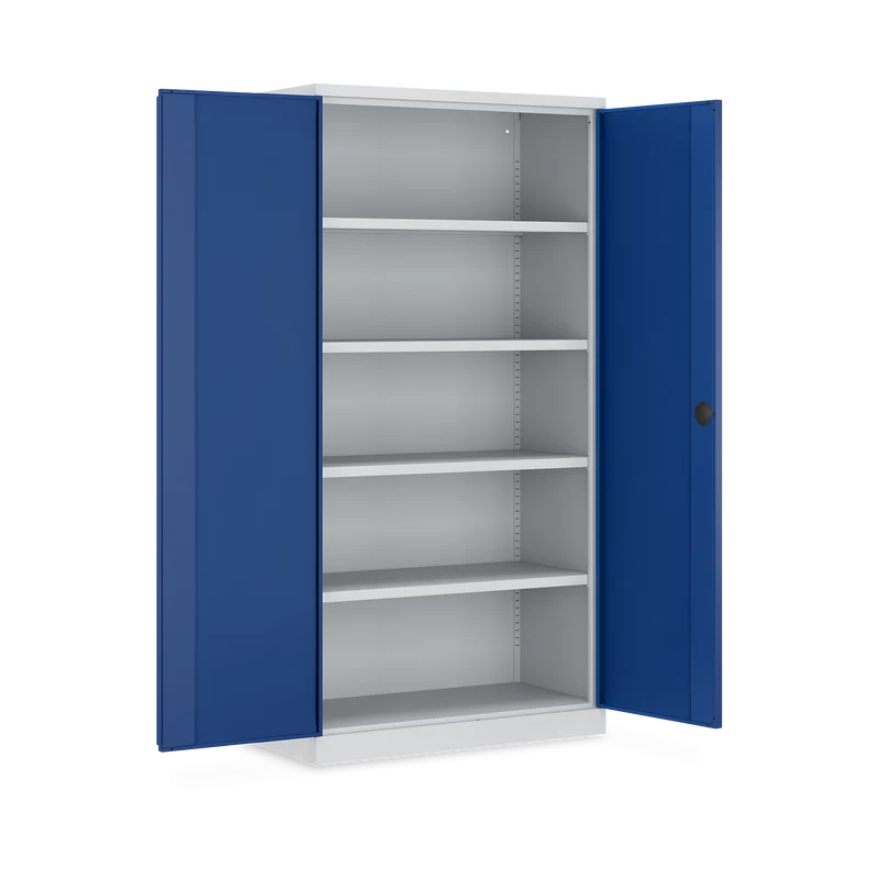 Schwerlastschrank (150 kg) mit 4 Böden (1000 x 500 x 1945 mm)