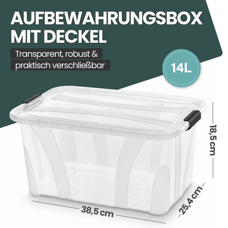 Master Box mit Deckel in verschiedenen Größen (Größe wählbar)