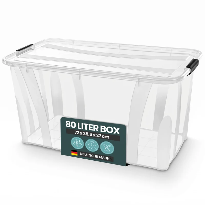 Master Box mit Deckel in verschiedenen Größen (Größe wählbar)