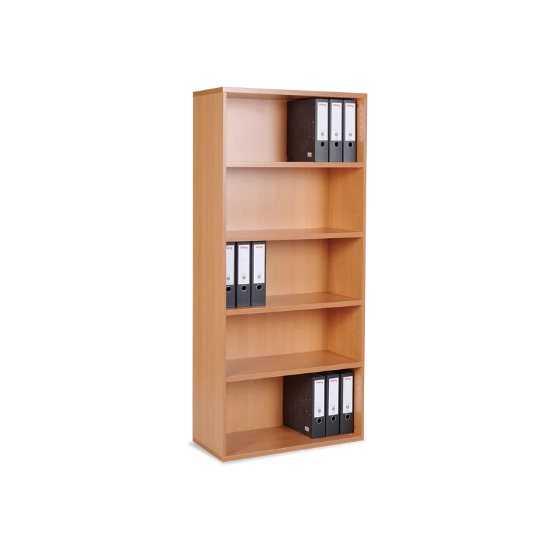 Aktenregal aus Holz – 800 x 375 x 1800 (5 OH) – Buche