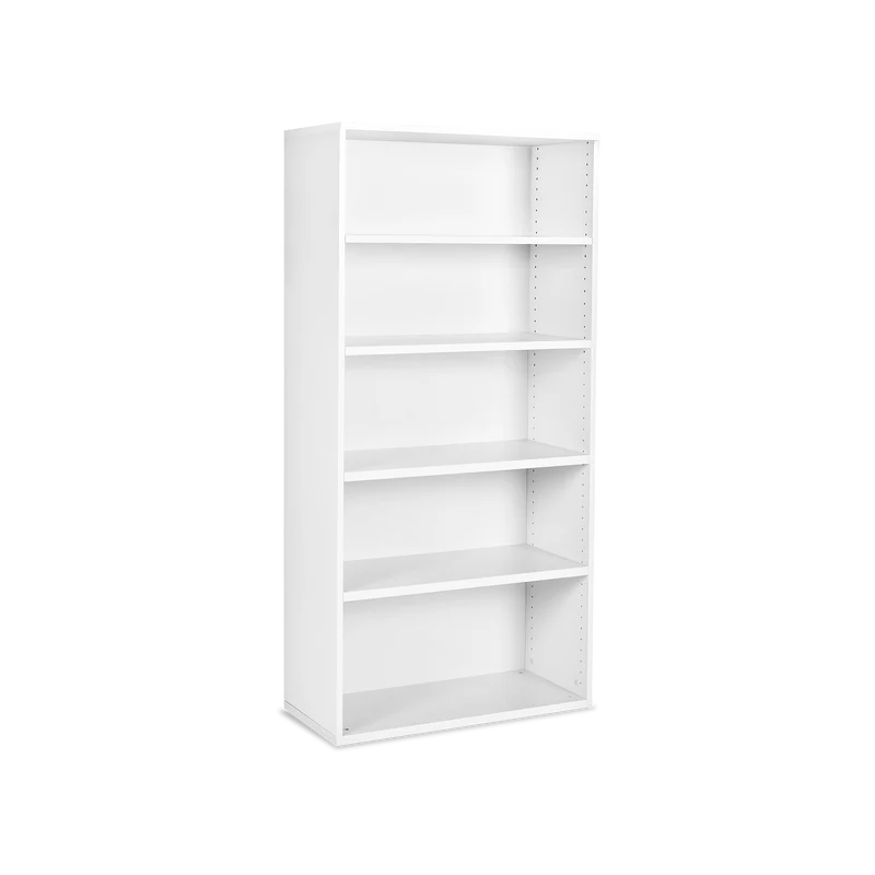 Aktenregal aus Holz – 800 x 375 x 1800 (5 OH) – Weiß