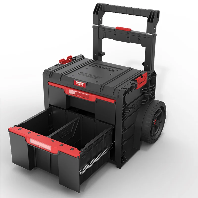 Q-BRICK PRO - Mobiler Werkstattwagen: 3er Set V16