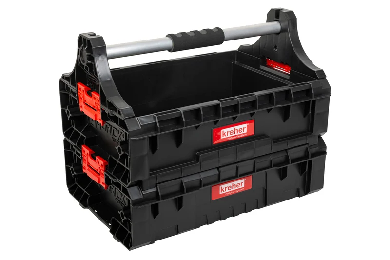 Q-BRICK PRO - Mobiler Werkstattwagen: 3er Set V15