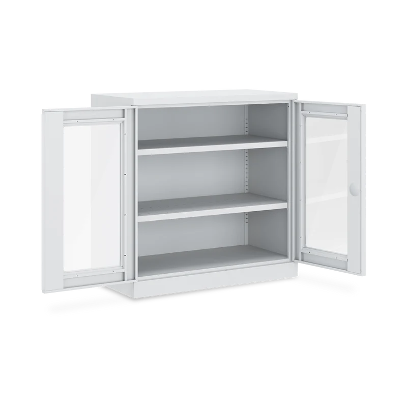Schwerlastschrank (150 kg) mit Sichtfenster (1000 x 665 x 995 mm)