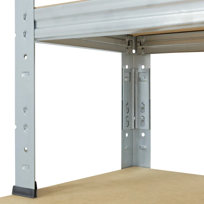 shelfplaza HOME Werkbank Regal 190x100x60 cm mit 6 Böden verzinkt