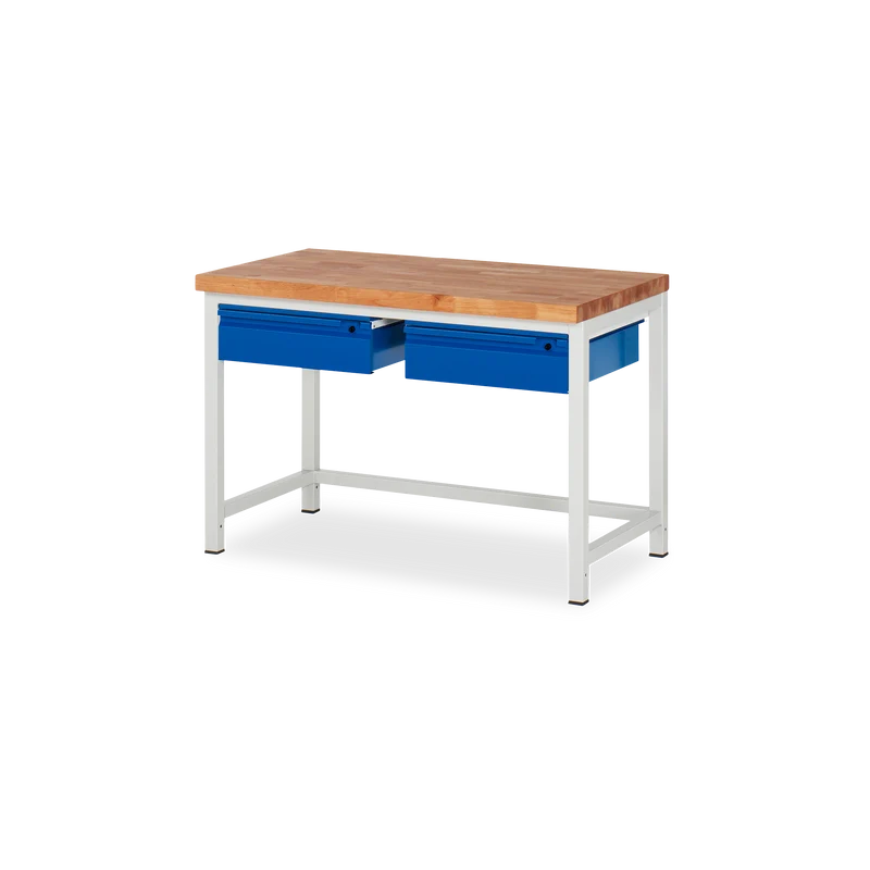 Profi-Werkbank mit 2x Schubladen