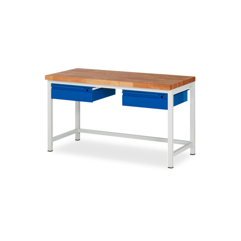Profi-Werkbank mit 2x Schubladen