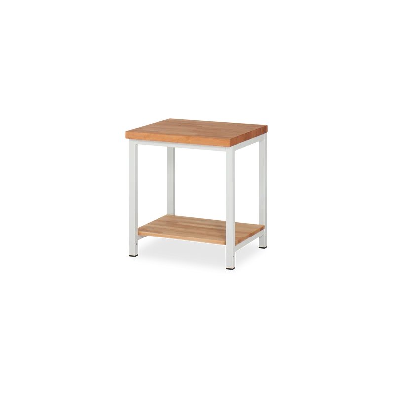 Profi-Werkbank mit Holz-Ablageboden