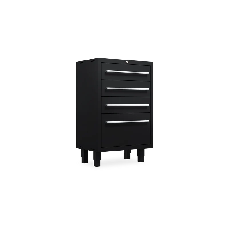 Essential – Profi-Werkstattschrank (Unterschrank) mit 4 Schubladen