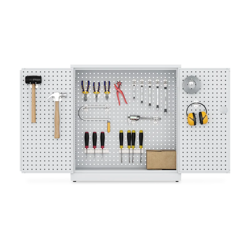 Werkstatt- & Schwerlastschrank – 920 x 450 x 1050/1940 – inkl. verzinkten FB