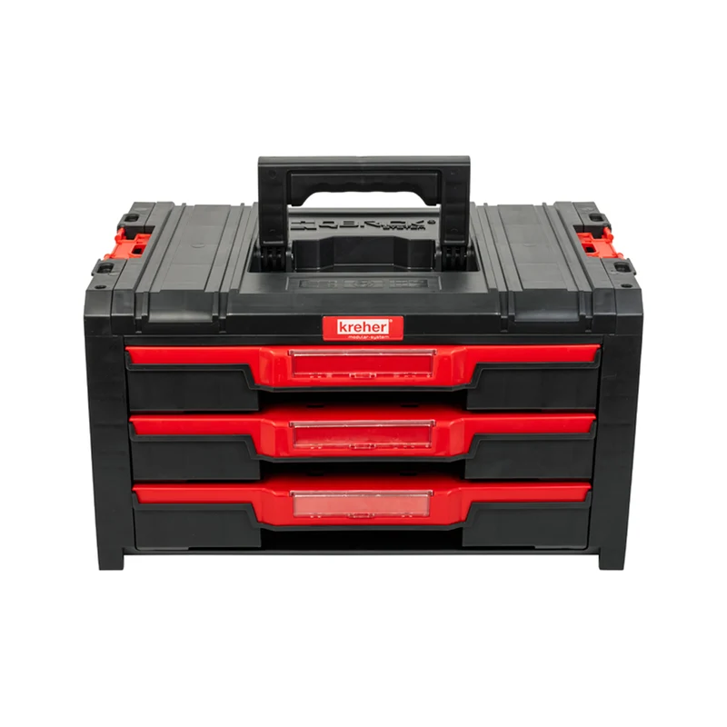 Q-BRICK PRO Modular - Mobiler Werkstattwagen, Variante: Drawer3