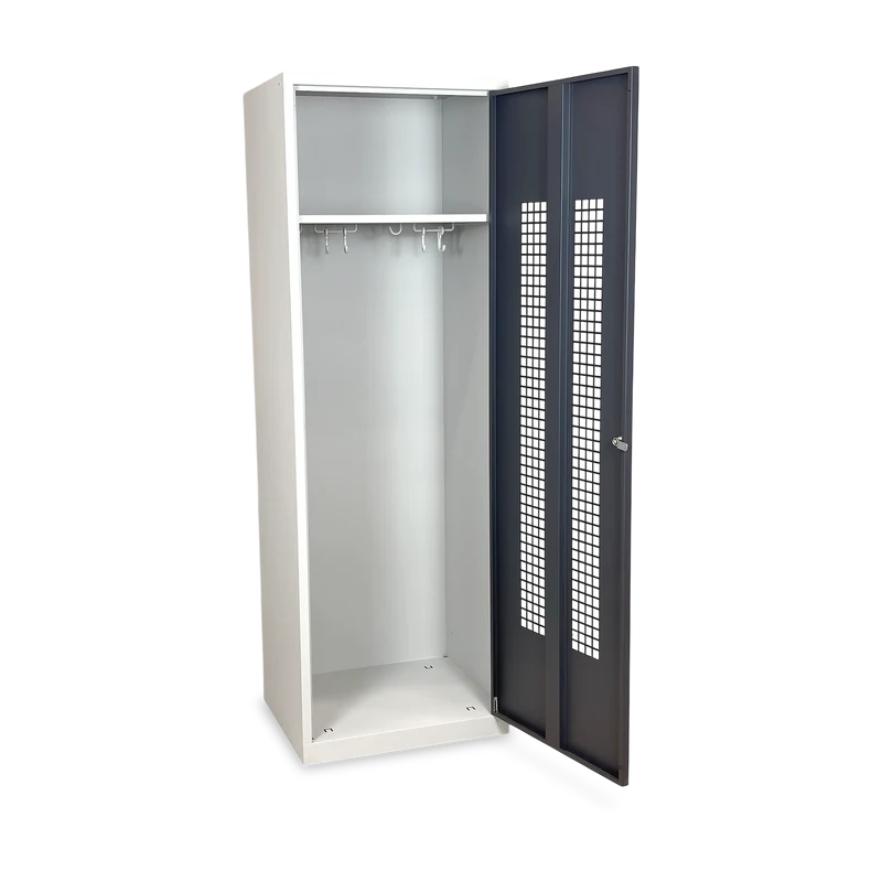 Garderoben- und Umkleidespind – 60-120 cm Breit mit Gitter