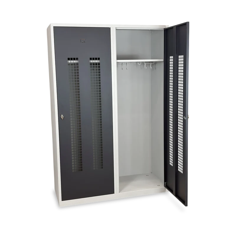Garderoben- und Umkleidespind – 60-120 cm Breit mit Gitter