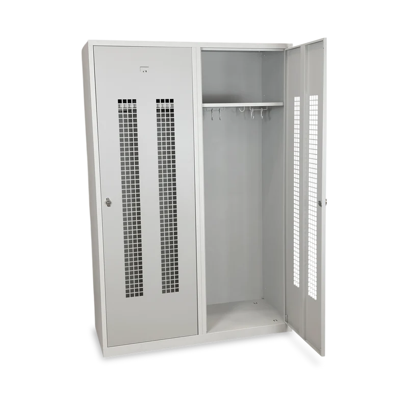 Garderoben- und Umkleidespind – 60-120 cm Breit mit Gitter