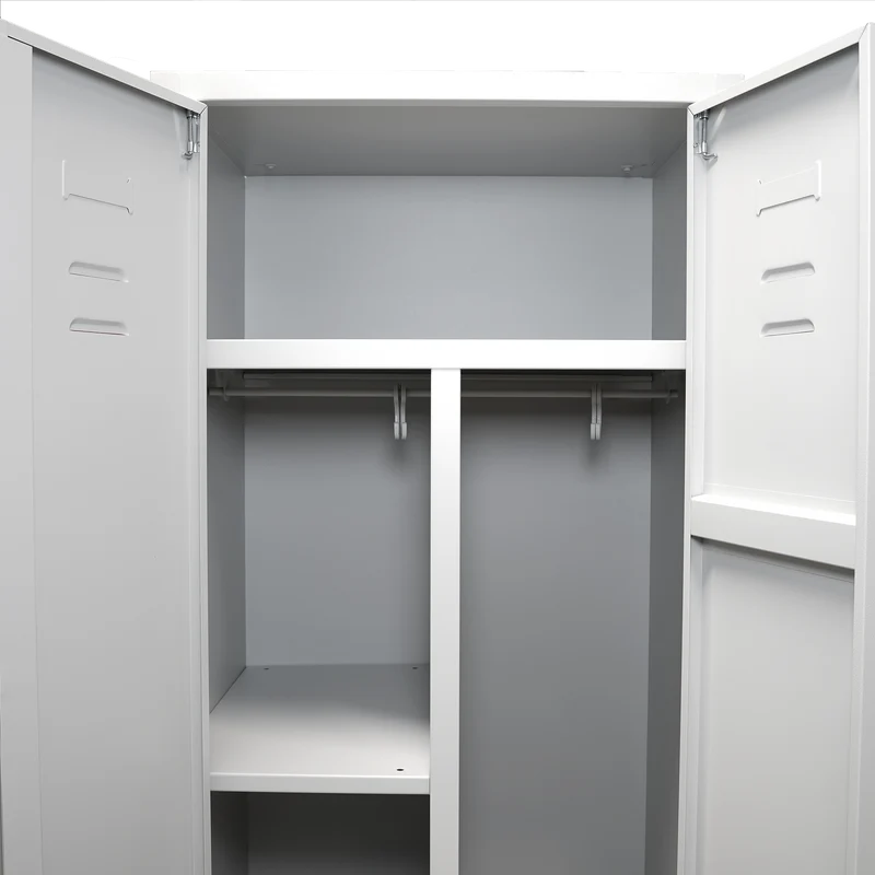 Stahl-Kleiderwäschespind (600 mm) – Fachböden inkl.