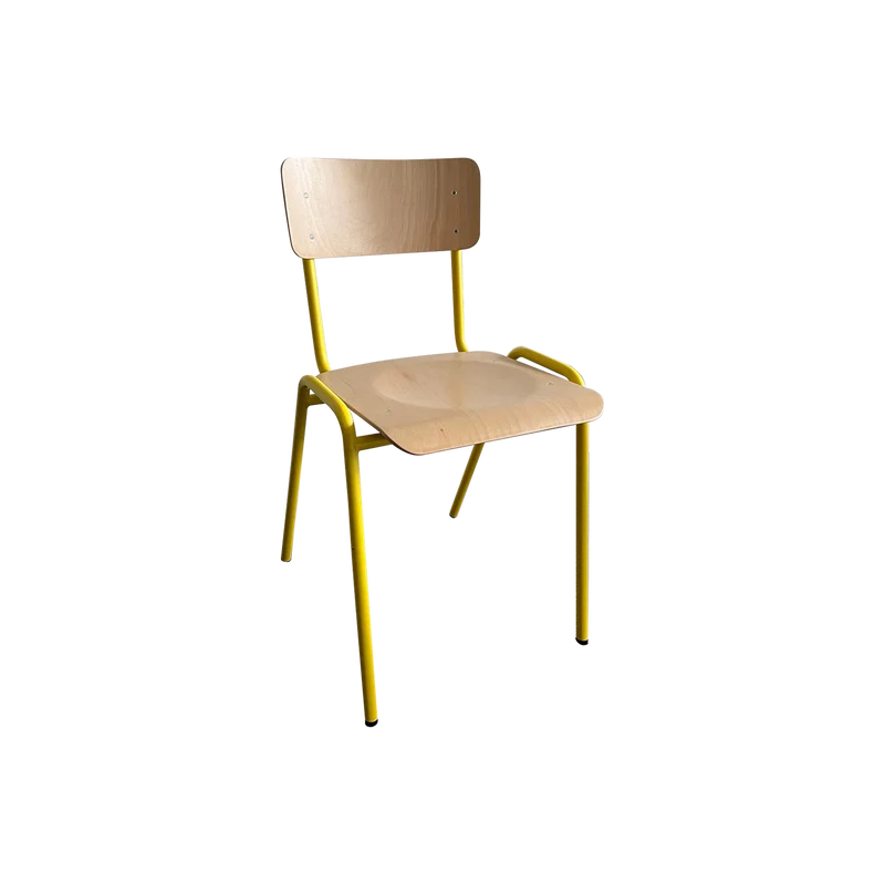 Holz-Stapelstuhl mit normaler Sitzfläche (370 mm)
