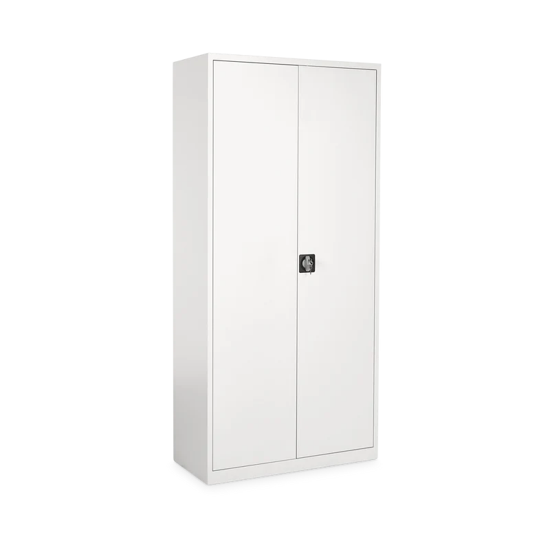 Aktenschrank SET- 2 in 1 – Reinweiß / Reinweiß